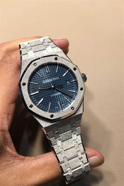 audemars piguet royal oak frosted gold limited edition|piguet royal oak watch price.